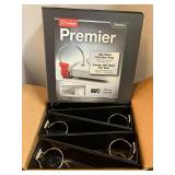 Three-Inch Black Binders