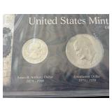 Uncirculated Dollar Coin Collection