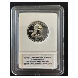 2010 Native American Dollar .999 Fine Silver Enriched