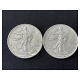 1987 & 1988 Silver Eagles