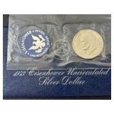 1973-S Eisenhower Silver Dollar Uncirculated