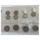Silver Dimes, Silver Quarters, Buffalo Nickels