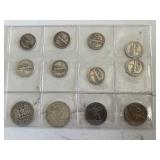 Silver Dimes, Silver Quarters, Buffalo Nickels