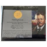 Theodore and Franklin Roosevelt Coins
