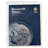 Roosevelt Dimes and Book All Silver