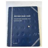 Lincoln Cents and Book