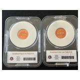 1997 Lincoln Graded Cents