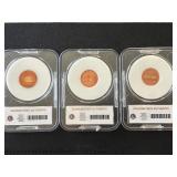Lincoln Cents Graded