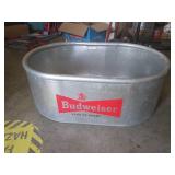 (BR3) Large Budweiser Galvanized St...