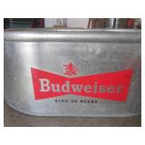 (BR3) Large Budweiser Galvanized St...