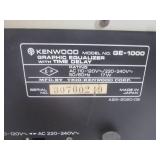 (A-2) Kenwood GE-1000 Graphic Equal...