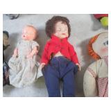 (A-1) Assorted Vintage Dolls...