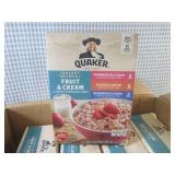 (C-1) 8 Boxes of Quaker Instant Oat...