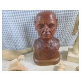 (CS) Assorted Hand Carved Wood Figu...