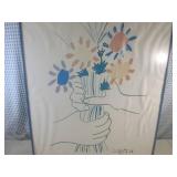 (FS) Framed Pablo Picasso "Bouquet ...