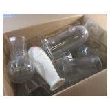(EC1) Box of Assorted Glass Vases...