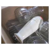 (EC1) Box of Assorted Glass Vases...