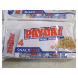 (B-1) 12 - 4-Pack Snack Size PayDay...