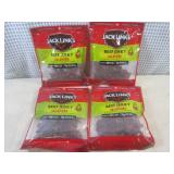 (B-2) 4 Bags of Jack Links Beef Jer...