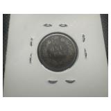 1876 Better Date VB 1876 Indian Head Penny. Authentic Patina, VG