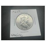 1962 D Uncirculated Franklin Half