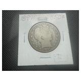 1897 Barber Half Dollar