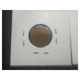 (2) Tougher Find World Coins. 1883 Portugal X REIS and 1966 Trinidad & Tobago Penny, Both Average Circulation