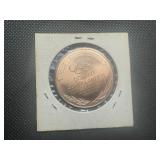 1964 USA XVII Summer Olympics Commemorative Medal. Schollander Wins Four Gold Medals for USA Swimming