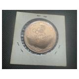 1964 USA XVII Summer Olympics Commemorative Medal. Schollander Wins Four Gold Medals for USA Swimming