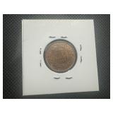 1936 AU Red India 1/2 Pice. Harder find in AU