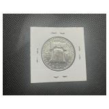 1950 D AU+ Franklin Half Dollar