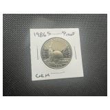 1986 S Gem Proof Liberty Commemorative Half Dollar