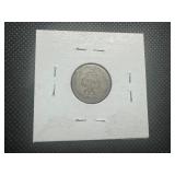 1876 Circulated Seated Dime