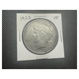 1925 VF Peace Dollar