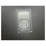 APMEX 1 oz .999 Fine Silver Bar. Original sealed sleeve.