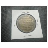 1923 German Peoples Suffering Medallion.  Scarce Commemorative of German Population Struggle During Hypreinfaltionary Times