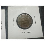 XF 1950 + SF Three Pence UK Coins