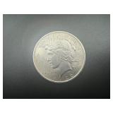 1922 XF Peace Dollar