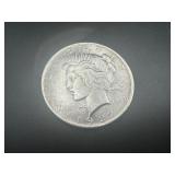 1922 XF Peace Dollar