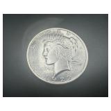 1922 XF Peace Dollar