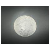 1/2 oz .999 Silver Sunshine Minting Round. Sigma tested.