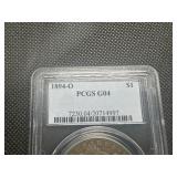 1894 O Graded Morgan Dollar - PCGS G4. Better Date, Affordable Slot Filler
