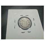 1869 Better Date VF 3 Cent Nickel-Cleaned