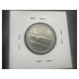 1925 AU+ Italian 50 Centisme. Very lightly circulated. Satin luster and gorgeous engraving.