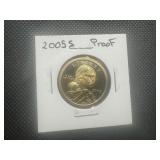 2005 S Gem Proof Sacagawea Dollar