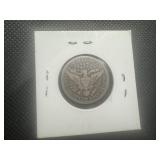 1904 VG+ Barber Quarter. Problem free, striking patina.