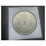 1897 S XF+ Morgan Dollar. Uncleaned. Solid XF+ with partial mint luster. Problem free.