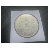 1897 S XF+ Morgan Dollar. Uncleaned. Solid XF+ with partial mint luster. Problem free.