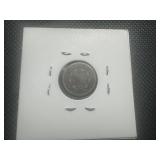 1853 Half Dime W/Arrows - Fine. Uncleaned and problem free.