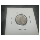 1923 S Better Date Mercury Dime. VG/F with full rims, uncleaned.